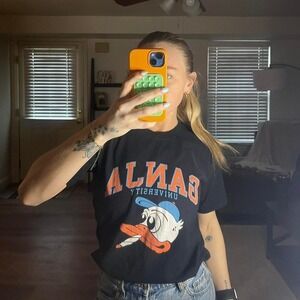 Donald Duck Ganja University Tee